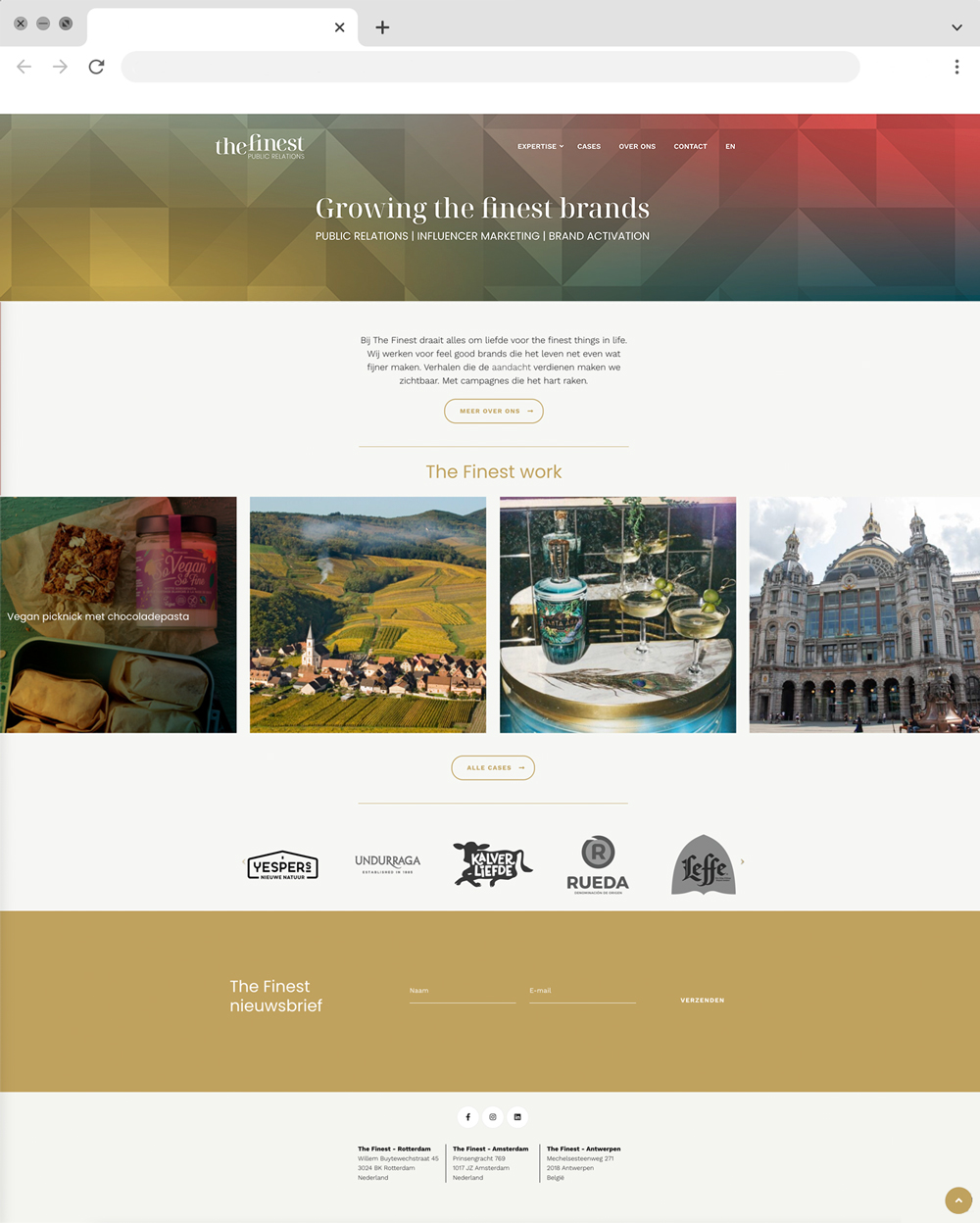 Cup Design Webdesign