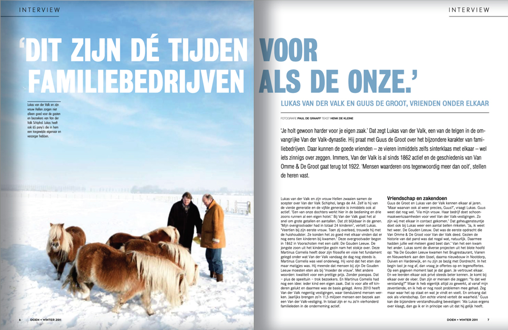 VODGMagazine-05 Concept, ontwerp en vormgeving voor DOEN Magazine voor Van Omme De Groot Projectontwikkelaars, Rotterdam